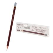 Карандаш чернографитный художественный H, 1 шт., BRAUBERG ART «PREMIERE», ВЫСШЕЕ КАЧЕСТВО, 181885