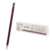 Карандаш чернографитный художественный 4B, 1 шт., BRAUBERG ART «PREMIERE», ВЫСШЕЕ КАЧЕСТВО, 181889