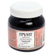 Грунт акриловый «Сонет», черный, баночка 220 мл, Невская Палитра, 2123922