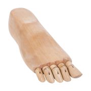 Манекен художественный BRAUBERG ART CLASSIC «СТОПА», длина 25 см., мужская правая, дерево, 191301