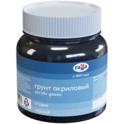 Грунт акриловый ГАММА «Студия», черный, в банке, 220 мл, 80920202