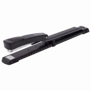 Степлер брошюровочный №24/6, 26/6 BRAUBERG «Universal», до 25 листов, черный, 220942