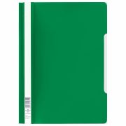 Скоросшиватель пластиковый DURABLE (Германия), А4, 150/180 мкм, зеленый, 2573-05