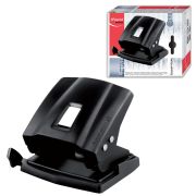 Дырокол MAPED (Франция) «Essentials Metal», металлический, большой, на 35 листов, черный, 403411