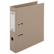 Папка-регистратор STAFF «Basic» картонная, без покрытия и уголка, 75 мм, 225943