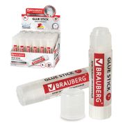 Клей-карандаш BRAUBERG «Crystal», 9 г, прозрачный, 227967, PVP