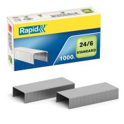 Скобы для степлера RAPID «Standard», №24/6, 1000 штук, до 20 листов, 24855600