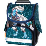 Ранец TIGER FAMILY для начальной школы, Nature Quest, «Metal Dino», 35х31х19 см, 228877, TGNQ-054A