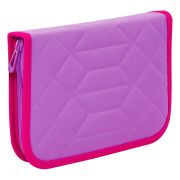 Пенал TIGER FAMILY с наполнением, 1 отделение, 2 откидные планки, 31 предмет, «Rainbow Sorbet», 20х14х4 см, 228947, TGRW-011C1