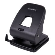 Дырокол BRAUBERG «SX-40», до 40 листов, черный, 229695