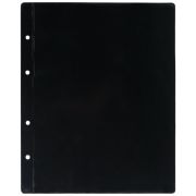 Листы-вкладыши разделители для альбома «Оптима» М9-05, комплект 10 шт., 200х247 мм, черные, РЛ