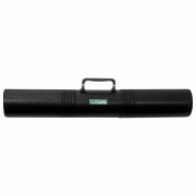 Тубус для чертежей 3-х секционный, диаметр 10 см, длина 65 см, А1, черный, с ручкой, ПТ41