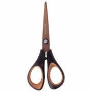 Ножницы BRAUBERG «Heavy Duty», 165 мм, суперпрочные, титановое покрытие, 2-х сторонняя заточка, 236789