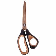 Ножницы BRAUBERG «Heavy Duty», 210 мм, суперпрочные, титановое покрытие, 2-х сторонняя заточка, 236790