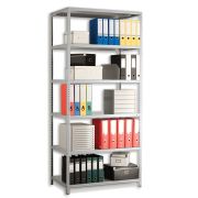 Стеллаж металлический ПРАКТИК «MS», 2000х1000х300 мм, 6 полок, MS200/100х30/6