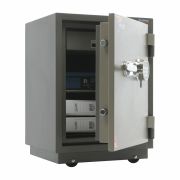 Сейф огнестойкий VALBERG «FRS-66T EL», 672х485х430 мм, 79 кг, электроный замок + ключ, трейзер, крепление к полу