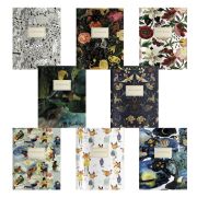 Тетрадь ЕВРО А5 40 л. BRUNO VISCONTI сшивка, линия, «Soft Touch», фольга, бежевая бумага 70 г/м, 7-40-002/02