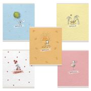 Тетрадь А5, 48 л., ПЗБМ, скоба, клетка, ламинация, конгрев, выборочный лак, «Мульти-Арт» (5 видов), 029951