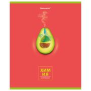 Тетрадь предметная «AVOCADO» 48 л., глянцевый лак, ХИМИЯ, клетка, BRAUBERG, 404284