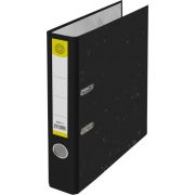 Папка-регистратор DOLCE COSTO 50 мм черный мрамор, с металл.кольцом, без металл.окантовки, собранная