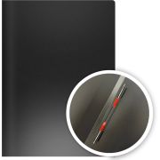 Папка с боковым пружинным скоросшивателем DOLCE COSTO Эконом, А4, черная