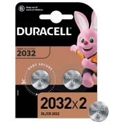 Батарейки литиевые DURACELL Lithium ОРИГИНАЛ CR2032 «таблетки, дисковые, кнопочные» КОМПЛЕКТ 2 шт.