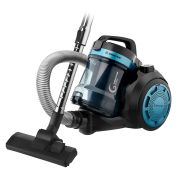 Пылесос BRAYER BR4200 с контейнером «циклон», 1800 Вт, мощность всасывания 400 Вт, черный/синий