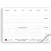 Планинг настольный А3 недатир. LAMARK, офсет 80 г/м2, 25 листов, в пакете