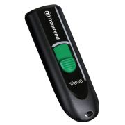 Флеш-диск 128 GB TRANSCEND JetFlash 790C, разъем USB Type-С, черный/зеленый, TS128GJF790C