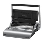 Переплетная машина для пластиковой пружины FELLOWES «QUASAR+», пробивает до 25 л., сшивает до 500 л., FS-56277