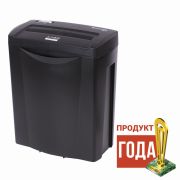 Уничтожитель (шредер) BRAUBERG S8-S, 2 уровень секретности, полоски 6 мм, 8 листов, корзина 15 литров, 531088