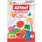 Картон Lamark Белый, жесткий, 350г/м А5+, 155х235 мм, 16 л. в пачке