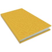 *Записная книжка Lamark Delight Time, 110х205, 80 листов, клетка, обложка ламинир.картон, уф-лак, цвет манго