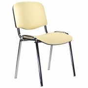 Стул STAFF «Iso Lite CF-008», хром, кожзам бежевый (Z-21), 532568