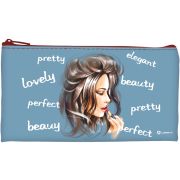 Косметичка Lamark «MakeUp», 1 отделение, на молнии, 19,5х10,5 см