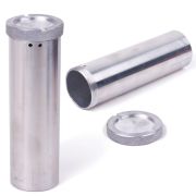 Пенал для хранения ключей дюралевый, длина 120 мм, диаметр 60 мм, 601924