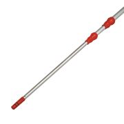 Черенок рукоятка телескопическая VILEDA 2х1,25 м (до 2,5 м) алюминиевый, используется с окномойкой шубкой 602099, со стяжкой 602101, 500115