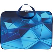 Папка-планшет Lamark Geometry (Геометрия), A3, 1 отделение, молния с трех сторон, с ручками, 47,5х34,5х4,5 см