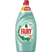 Средство для мытья посуды, 900 мл, FAIRY (Фейри) Нежные руки «Чайное дерево и мята»