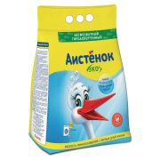 Стиральный порошок для всех типов стирки, 4 кг, АИСТЁНОК «Волшебный вихрь», бесфосфатный, 4301010015