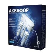 Фильтр для воды АКВАФОР «Кристалл Н», для холодной воды, 3 ступени, ресурс 6000 л, кран в комплекте, 205963