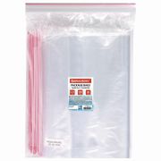 Пакеты с замком ZIP LOCK «зиплок», комплект 100 шт., 400х500 мм, ПВД, толщина 40 микрон, BRAUBERG, 606219
