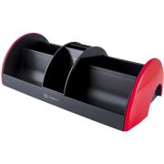 Подставка для канц.принадлежностей Lamark Elbe универсальная, красная