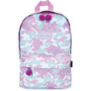 Рюкзак молодежный Lamark «Камуфляж» для девочек, 280х400х150 мм, 1 отд., карман снаружи на молнии, доп. карман внутри, на подкладе, пуллер помпон