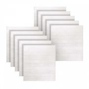 Панели для стен / стеновые панели, 3D, самоклеящиеся, «Белый кирпич», 10 шт., 70х77 см, DASWERK (ДАСВЕРК), 607988