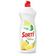 Средство для мытья посуды 900 мл SORTI «Лимон», ГЕЛЬ АКТИВ