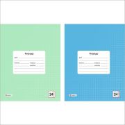 Тетрадь 24 л. клетка Lamark «Классная», обложка - мелованный картон, ассорти