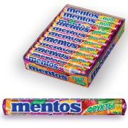 Жевательное драже MENTOS (Ментос) «Фруктовый», 37 г, 253