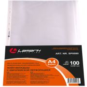 *Файл-вкладыш Lamark с перфорацией, А4, 0,040 мм, «яичная скорлупа», 100 шт/упак