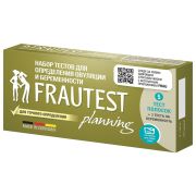 Тест на овуляцию и беременность FRAUTEST PLANNING, набор тест-полосок, 5+2 шт., 102020021